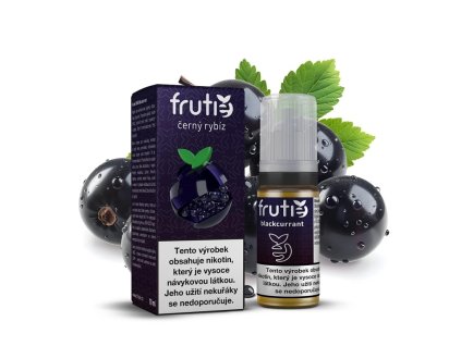 Frutie 50/50 - Černý rybíz (Blackcurrant) - 18mg