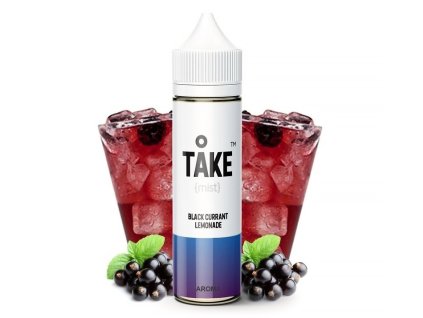 ProVape Take Mist - Shake & Vape - Blackcurrant Lemonade - 10ml, produktový obrázek.