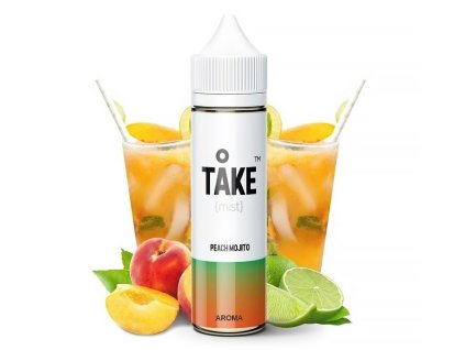 ProVape Take Mist - Shake & Vape - Peach Mojito - 10ml, produktový obrázek.