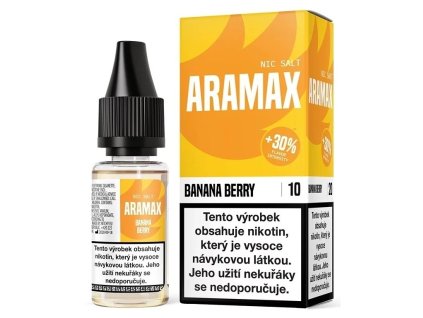 Aramax Salt - E-liquid - Banana Berry - 10mg