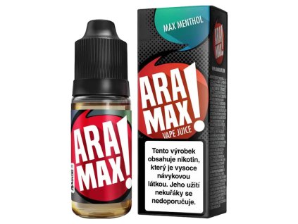 Aramax - Max Menthol - 10ml - 6mg, produktový obrázek.