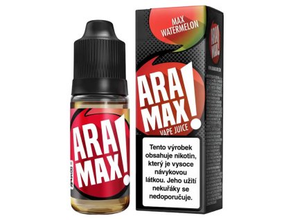 Aramax - Max Watermelon - 10ml - 18mg, produktový obrázek.