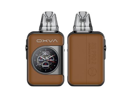 Oxva Xlim SQ Pro 2 - Pod Kit - Brown Leather, produktový obrázek.