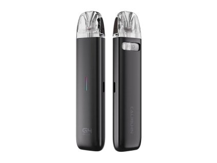 Uwell Caliburn G4 Mini pod kit v černé barvě Night Black s průhlednou cartridge