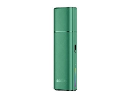 Voopoo Argus Klyc v zelené barvě s lesklým povrchem a intuitivní LED indikací baterie
