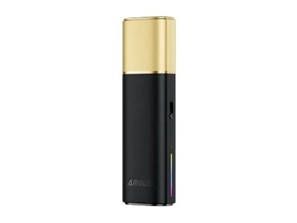 Voopoo Argus Klyc v černozlaté barevné kombinaci s prémiový designem a RGB LED osvětlením