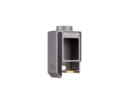 Detail otevřeného dotMod dotAIO X Boro adaptéru gunmetal s pohledem do vnitřního prostoru pro Boro tank