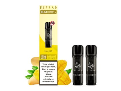 Elf Bar ELFA předplněné kapsle (Mango) 2ks 20mg