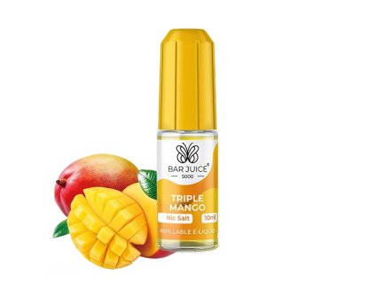 bar juice 5000 salt e liquid 10ml triple mango