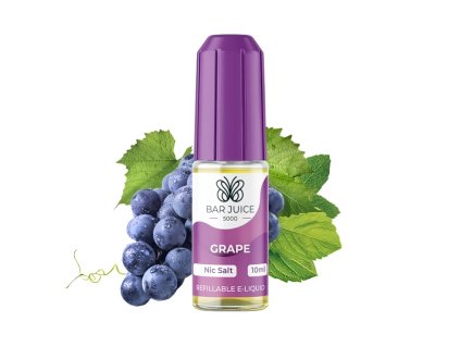 bar juice 5000 salt e liquid 10ml grape