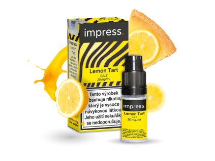 Impress Salt Lemon Tart (Citronový koláč) 10ml 20mg