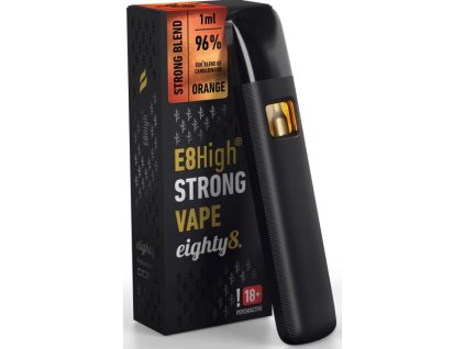 eighty8 e8high vaporizacni pero 96 e8h orange 1ml