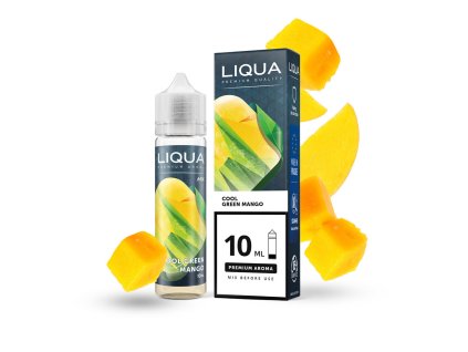 Příchuť LIQUA Mix&Go Cool Green Mango 10ml  Ledové mango