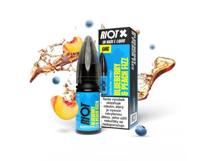 Riot X Salt Blueberry & Peach Fizz 5mg