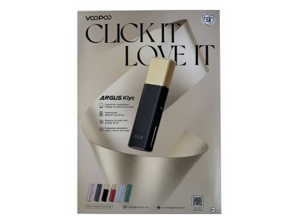 Voopoo plakát A3 Argus Klyc