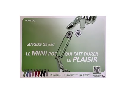 Voopoo leták A5 Argus G3 mini