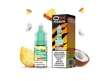 OXVA OX PASSION Salt Pineapple Coconut (Ananas a kokos) 10ml 10mg