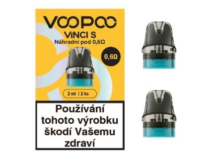 voopoo vinci s cartridge 06ohm 2ml 2pack
