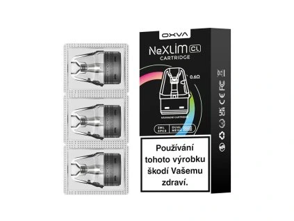 Oxva NeXLIM CL pod Dual Mesh 0,6ohm 2ml 3ks