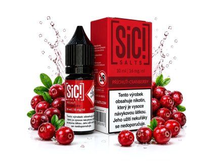 SIC! Salts Cranberry 16mg 10ml