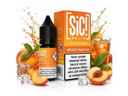 SIC! Salts Peach Tea 10ml 20mg