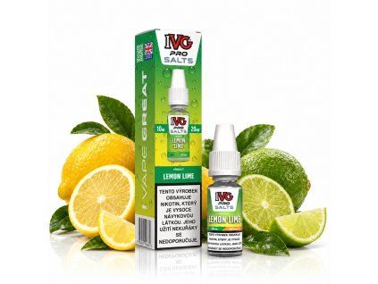 IVG Pro Salts Lemon Lime 10ml 20mg