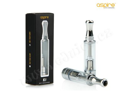 Clearomizer Aspire K1 BVC (Glassomizer) 1,5ml (Stříbrný)