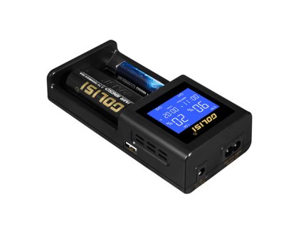 Multifunkční nabíječka baterií - Golisi S2 (2.0A) Smart Charger (2 sloty)