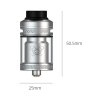 Clearomizér Hellvape Dead Rabbit V2 RTA (2ml/5ml) (Gun Metal)