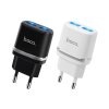 Nabíjecí adaptér do sítě Hoco C12 Dual USB (5V / 2,4A) (Černý)