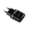 Nabíjecí adaptér do sítě Hoco C12 Dual USB (5V / 2,4A) (Černý)