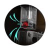 Elektronická cigareta: Uwell Caliburn Tenet KOKO Pod Kit (950mAh) (Black&White)