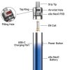 joyetech ego nexo pod elektronicka cigareta 1500mah silver