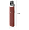 oxva xlim go elektronicka cigareta 1000mah striped orange