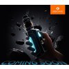 Vaping zařízení Geekvape Aegis Solo 3 držené v ruce s modrým podsvícením a nápisem coming soon