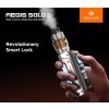 Elektronická cigareta Geekvape Aegis Solo 3 se smart lock funkcí a modrým podsvícením těla držená v ruce