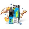 RIOT X Salt Blueberry & Peach Fizz 10ml 20mg  Borůvka a broskvová limonáda