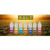 Juice Sauz SALT e liquid 10 ml s nikotinovými solemi v sedmi příchutích včetně mango a ananas