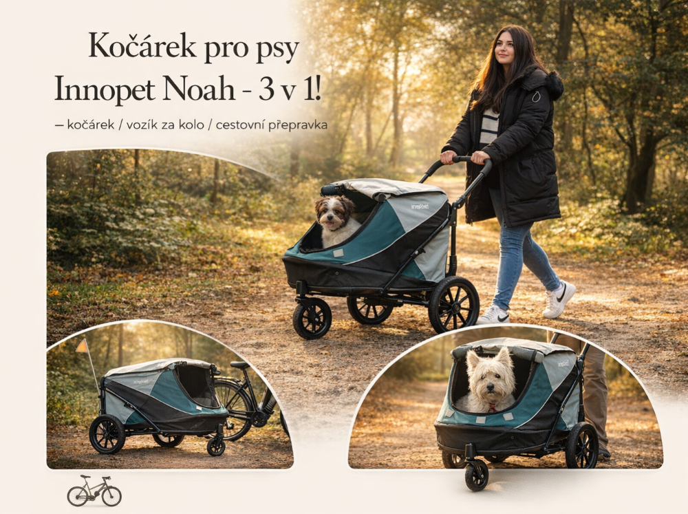 Kočárek pro psy Innopet Noah