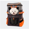 Dvoukomorový batoh pro psy a kočky ibiyaya - Two Tier Pet Backpack