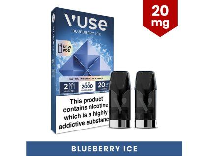 vuse blueberry ice extra intense flavour pods 20mg 2024 web