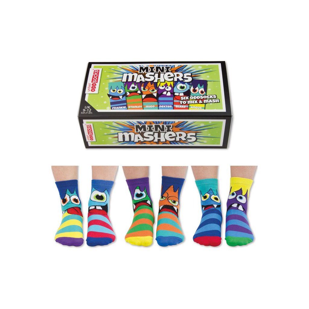 Ponožky pre deti United Odd Socks MINI MASHERS1