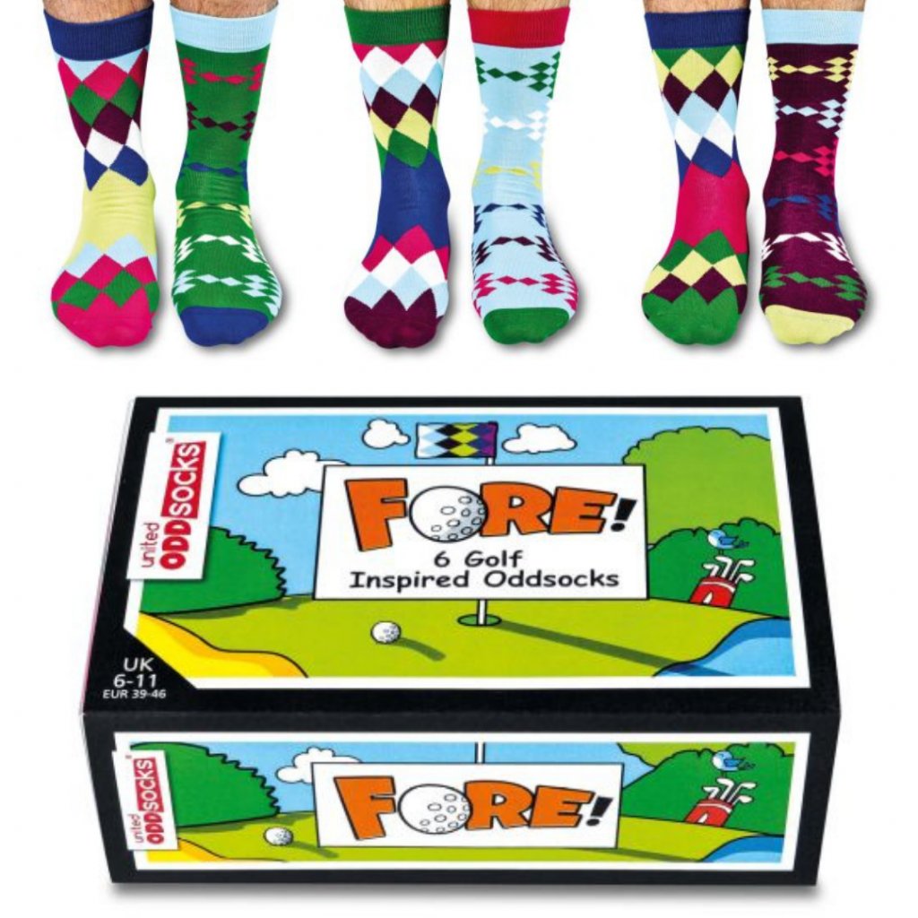 Pánske veselé ponožky United Odd Socks FORE (2)