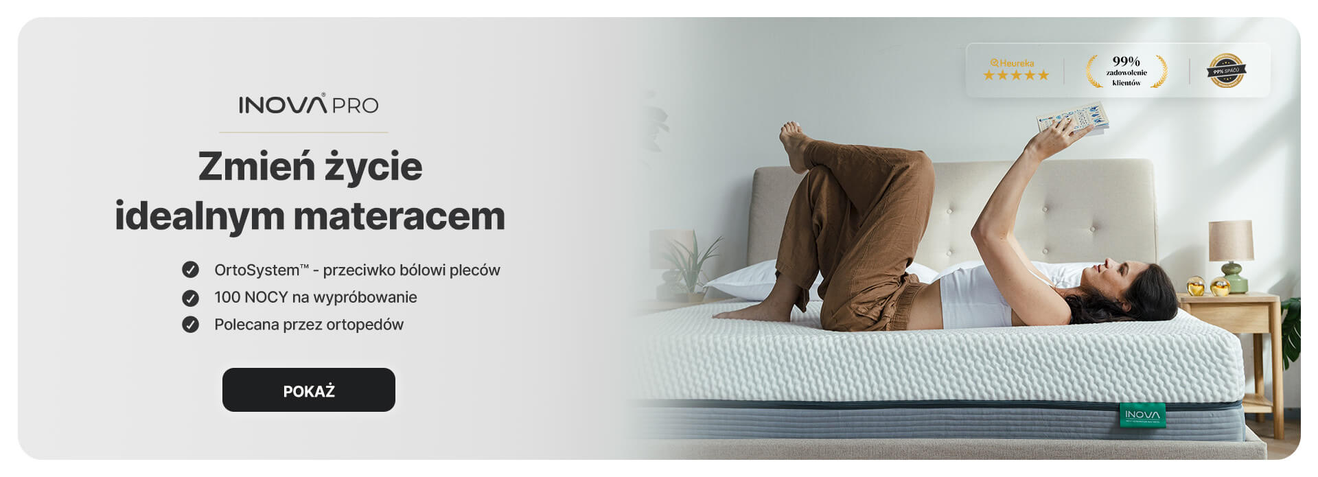 Materac desktop girl INOVA