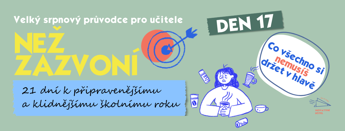 Co všechno si jako pedagog nemusíš držet v hlavě 17/21
