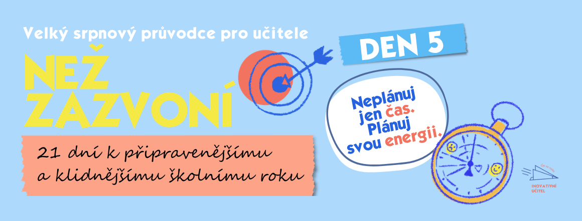 Neplánuj jen čas. Plánuj svou energii 5/21
