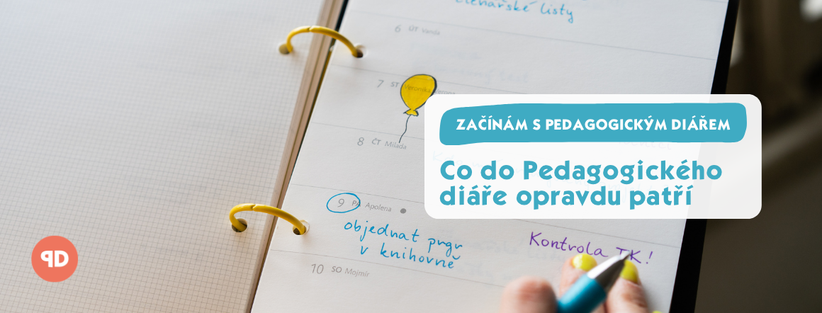 Co do Pedagogického diáře opravdu patří 13/20
