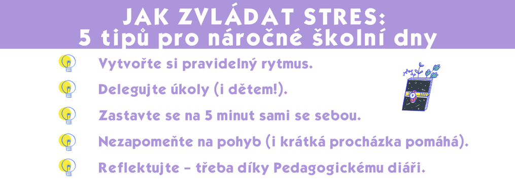 Jak zvládat stres: 5 tipů pro náročné školní dny