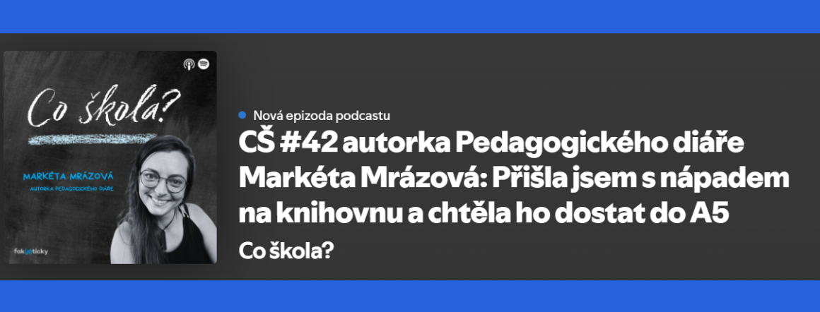 Markéta si zase jednou pustila pusu na špacír