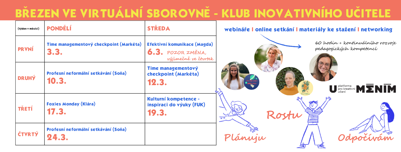 BŘEZEN ve virtuální sborovně
